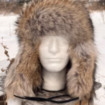 Coyote Fur Trapper Hat